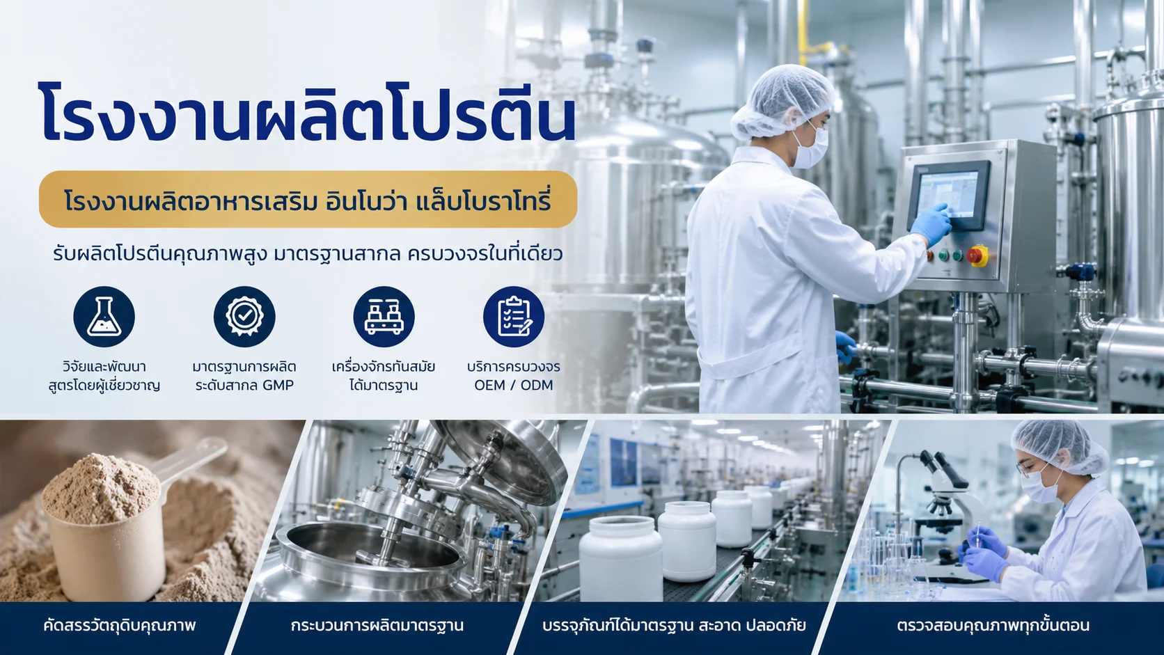 โรงงานผลิตโปรตีน